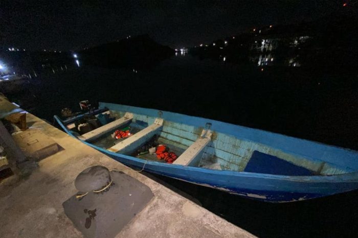 Migrantes venezolanos detenidos en Curazao