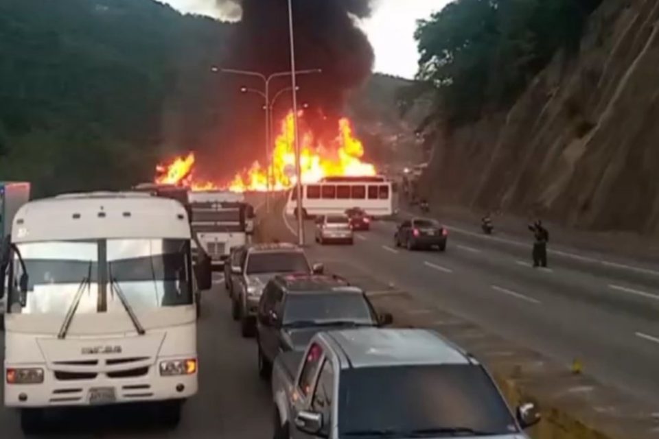 explosion gandola GMA Petare Guarenas 13.12.2023