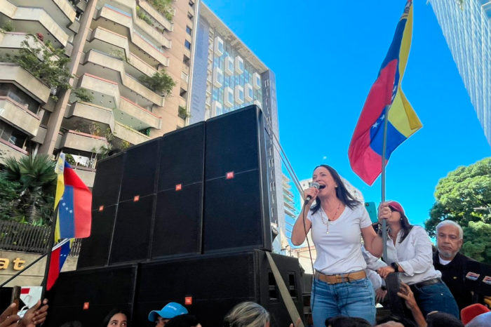 María Corina Machado Altamira 23/01/2024 23 de enero