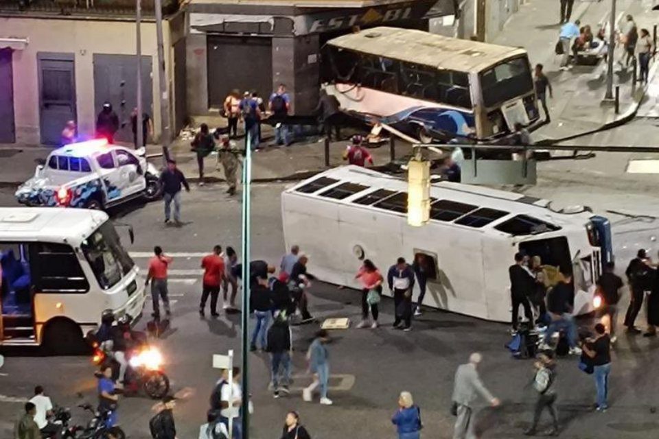 Accidente Av. Baralt Caracas 24.01.2023