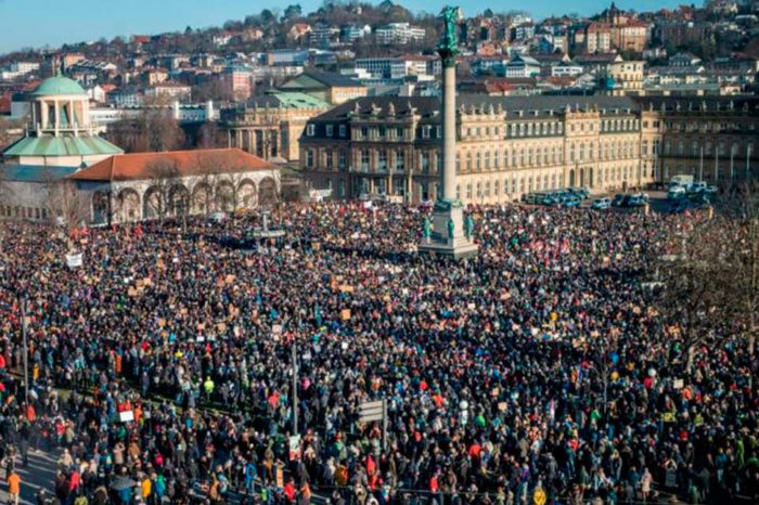 Las grandes demostraciones democráticas de Alemania