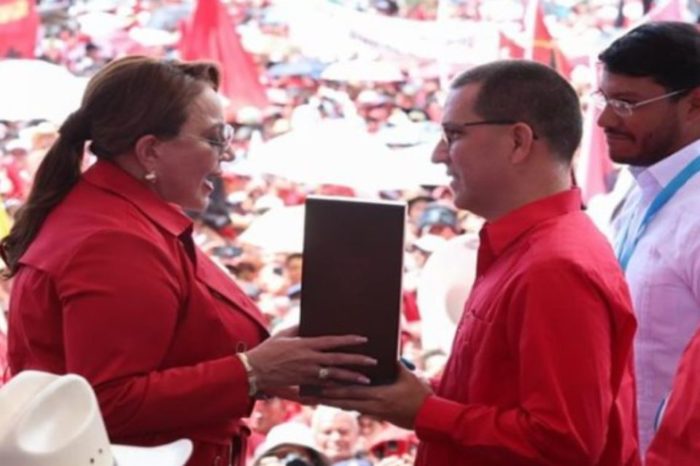 Jorge Arreaza orden Maduro Honduras