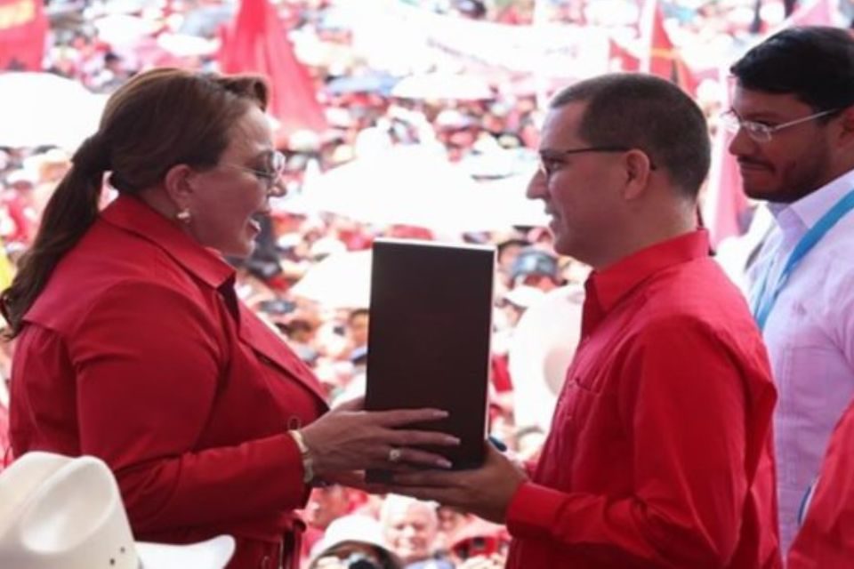 Jorge Arreaza orden Maduro Honduras