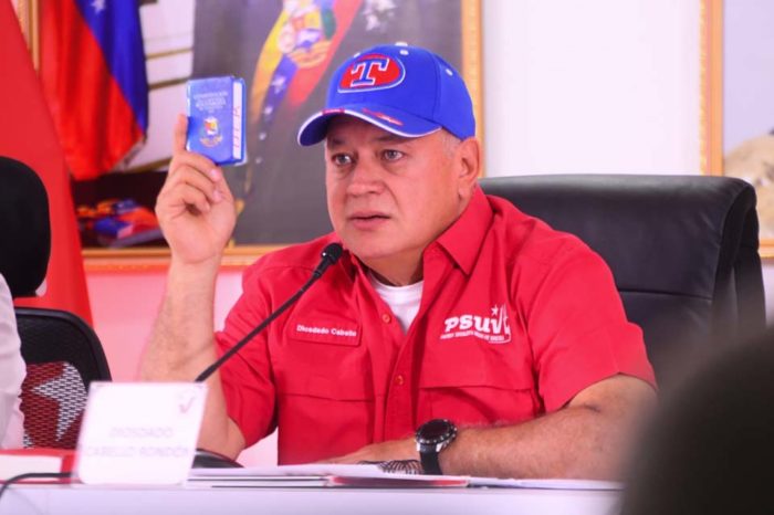 Diosdado cabello PSUV