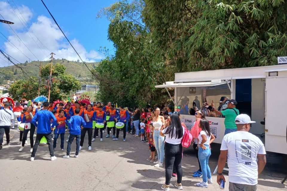 ARI Movil carnavales Baruta fundación Mano e' tambor