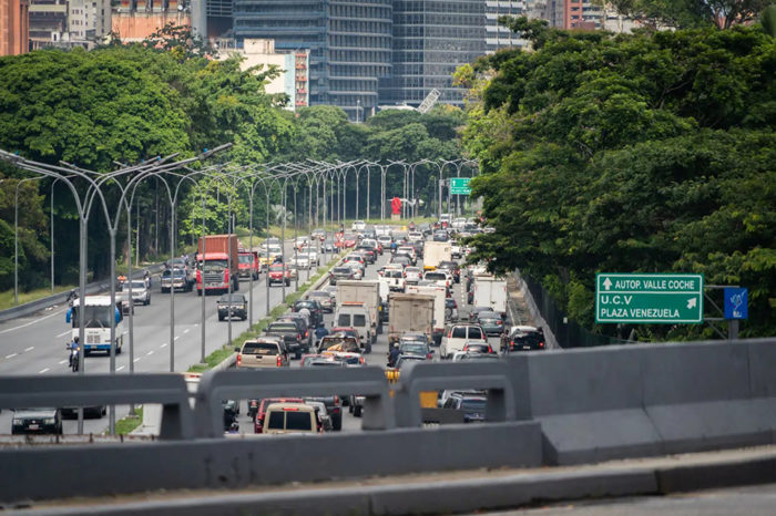 Autopista colapsada