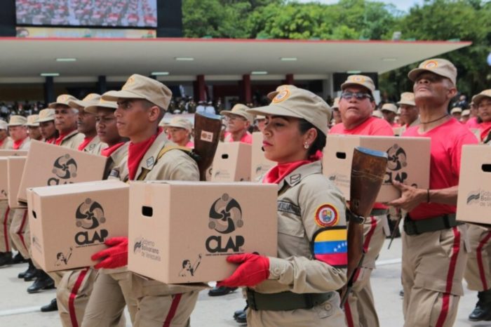 Cajas CLAP Orlando Contreras Saab