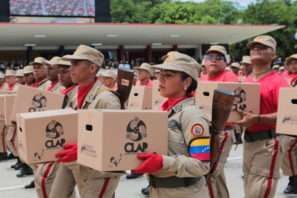 Cajas CLAP Orlando Contreras Saab