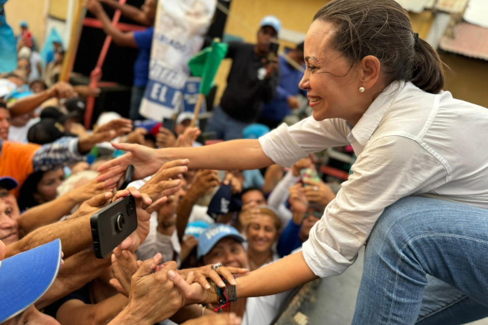 María Corina Machado en Anzoátegui. 220224