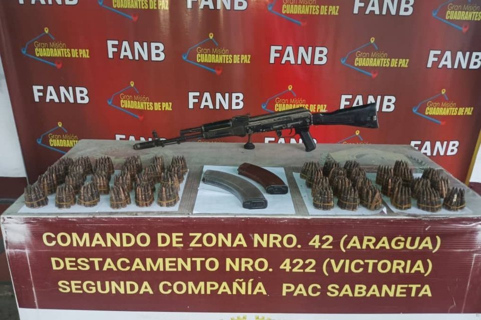 FAN armamento 30 de abril 2019 Aragua