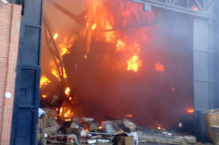 Incendio La Yaguara