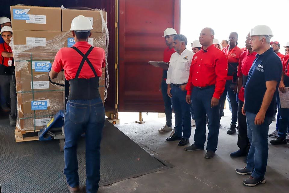 OPS entrega medicinas tuberculosis y VIH