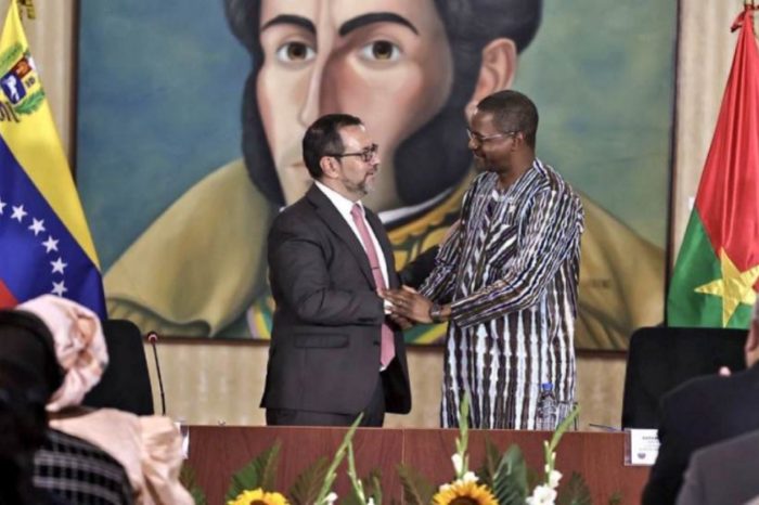 Yvan Gil Venezuela Burkina Faso