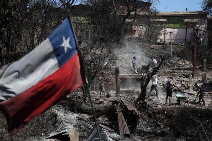 incendios forestales Chile
