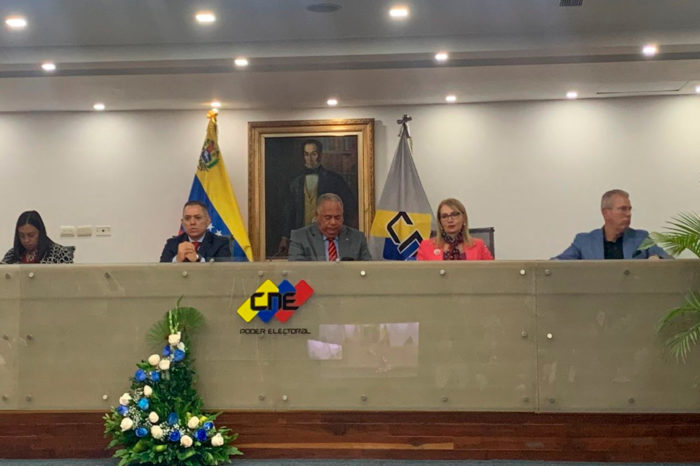 CNE elecciones presidenciales