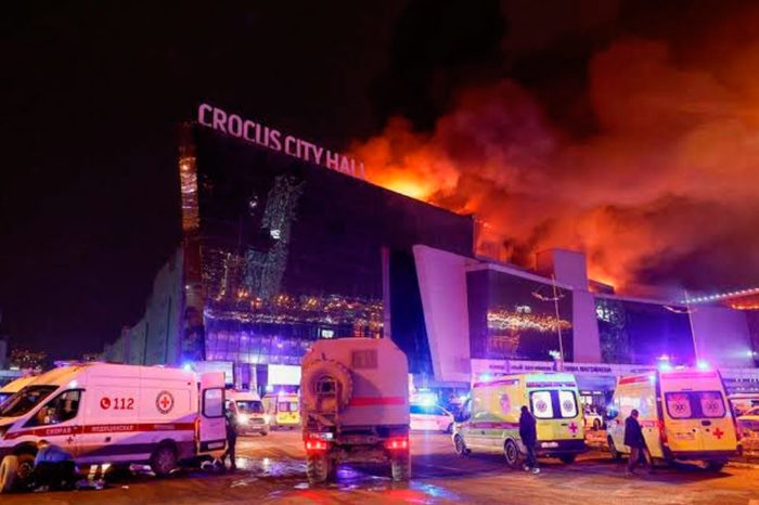 Atentado en concierto a las afueras de Moscú
