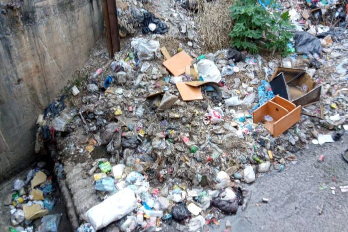 Basura acumulada en Antímano