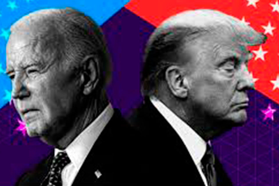 Biden y Trump