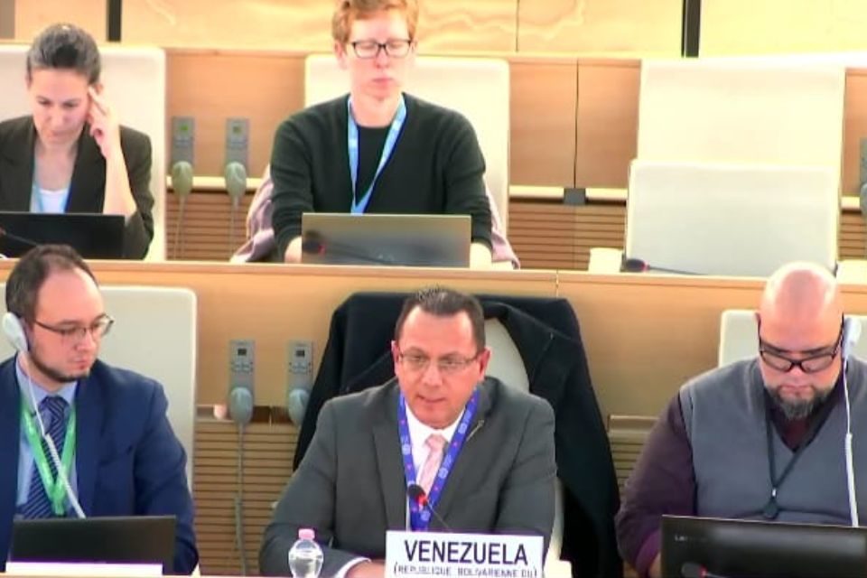 Embajador venezolano Alexander yanez Venezuela