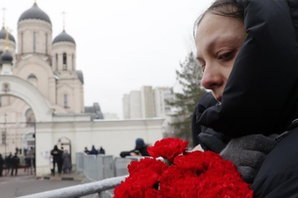 Funeral Alexéi Navalni Rusia