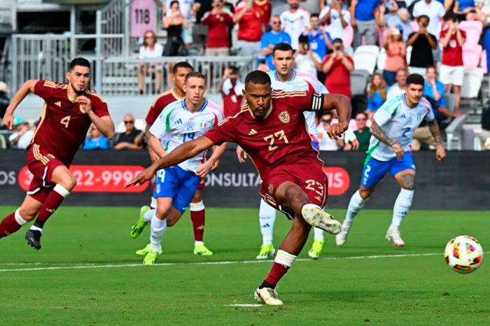 La 'Vinotinto' deja buenas sensaciones pese al partido contra Italia, por Gustavo Franco