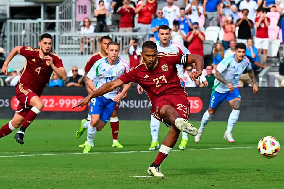 La 'Vinotinto' deja buenas sensaciones pese al partido contra Italia, por Gustavo Franco