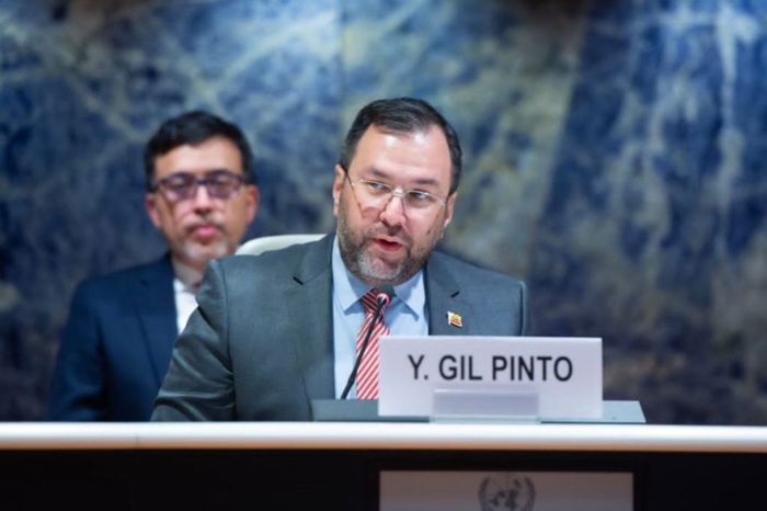 canciller Yvan Gil