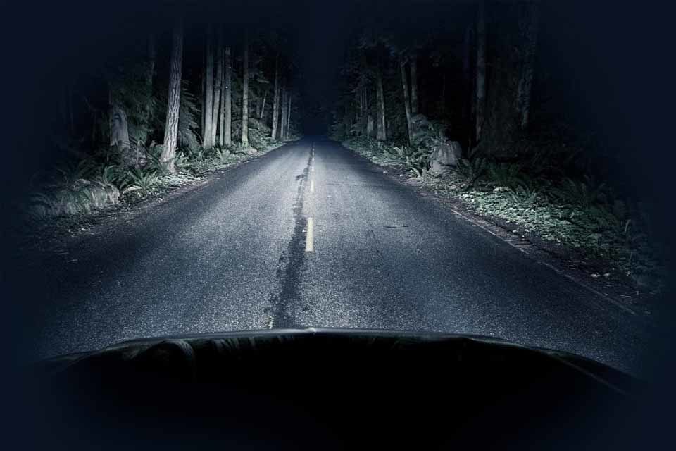 Carretera de noche