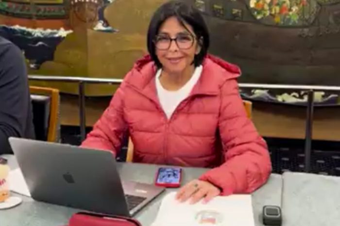 Delcy Rodríguez en la CIJ