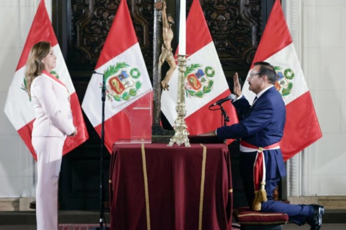 Dina Boluarte Perú Walter Ortiz