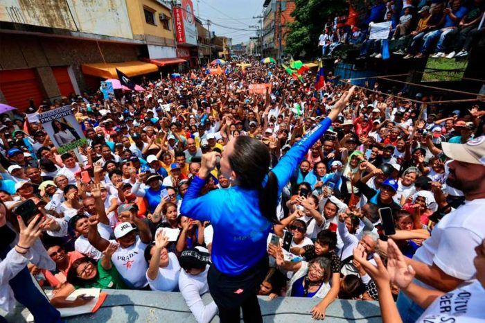 María Corina Machado desde Turén