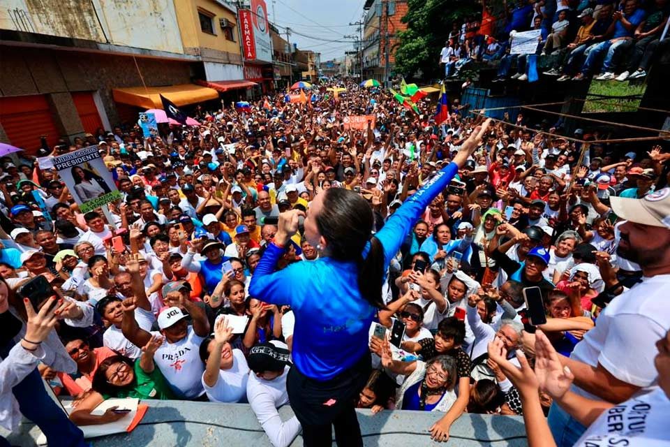 María Corina Machado desde Turén