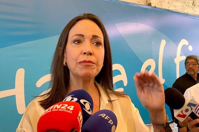 María Corina Machado Vente Venezuela abril 2024 Israel