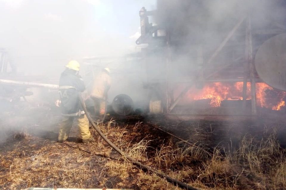 incendio forestal Aragua 14.04.2024
