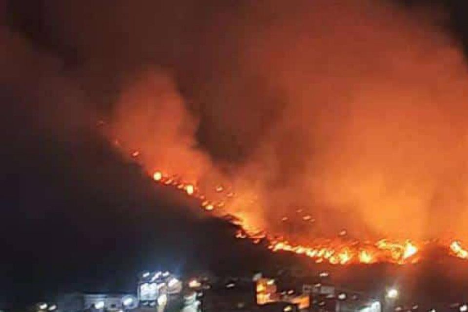 incendios forestales caracass 08.04.2024