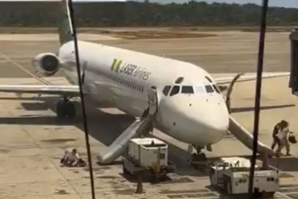 vuelo Laser Maiquetía