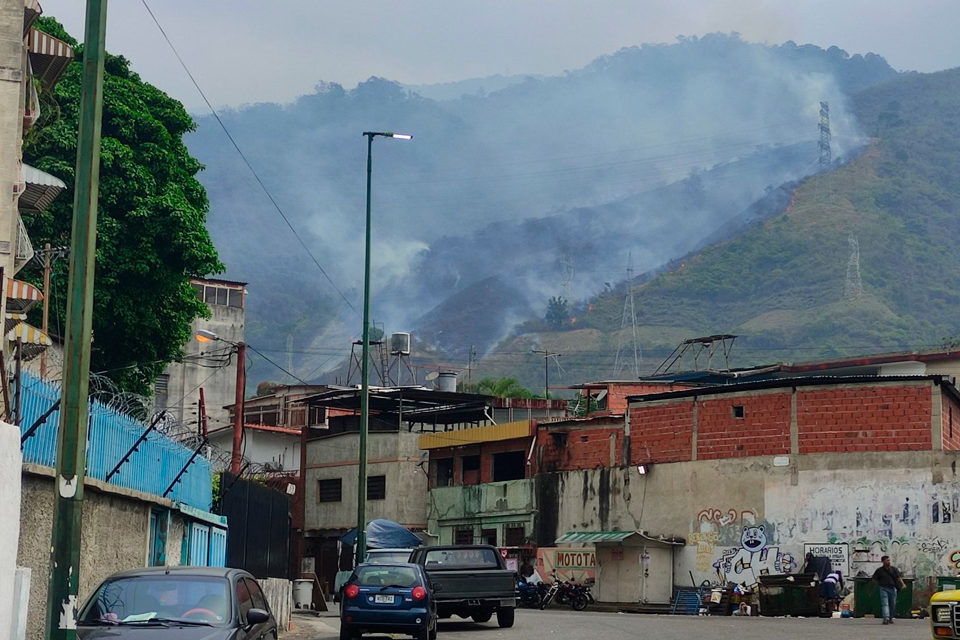Incendio El Ávila