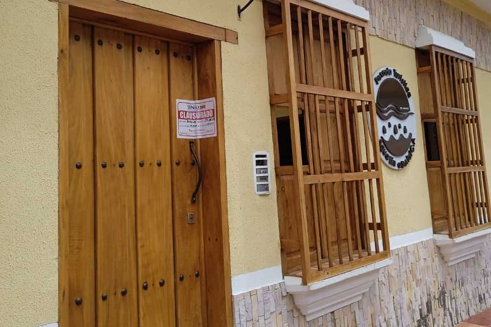 posada clausurada Carora Seniat maría corina machado