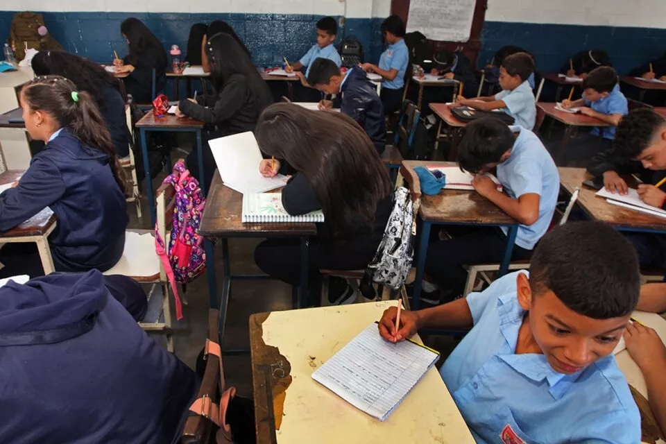 Estudiantes bnachillerato Secel UCAB