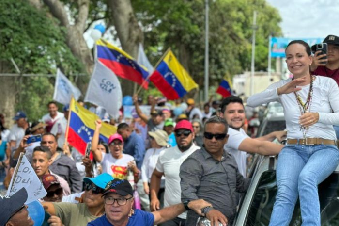 Maria Corina Machado en Delta Amacuro 2024