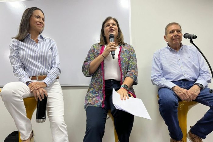 María Corina Machado y Edmundo González
