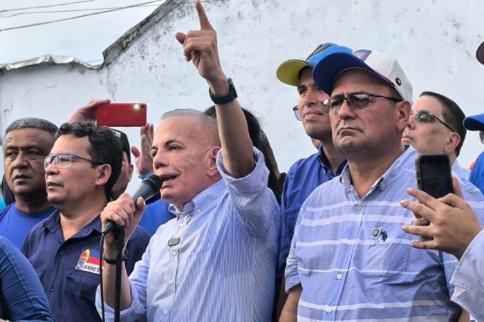 Manuel Rosales en Barinas