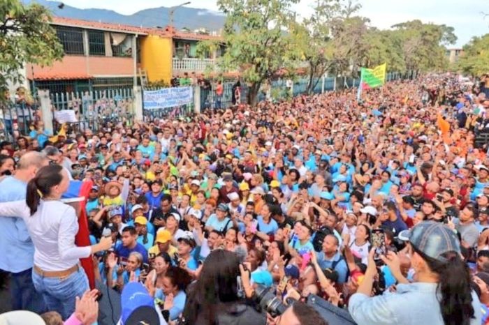 acto Guatire María Corina Machado 31.05.2024