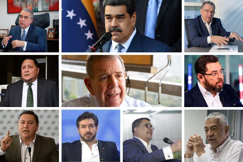Candidatos presidenciales 2024