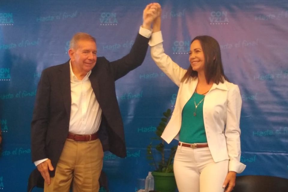 María Corina Machado Edmundo Gonzalez exilio