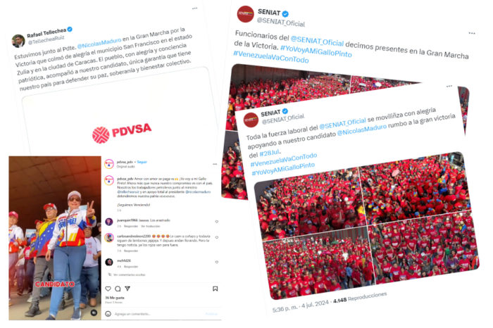 Portada seniat y podvsa campaña ilegal 2024