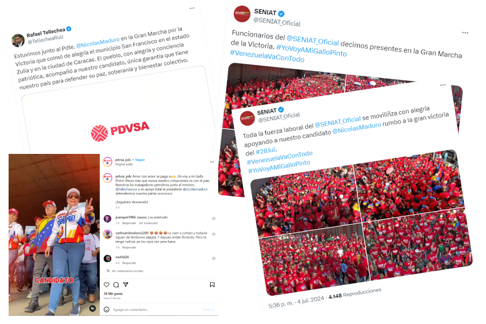 Portada seniat y podvsa campaña ilegal 2024