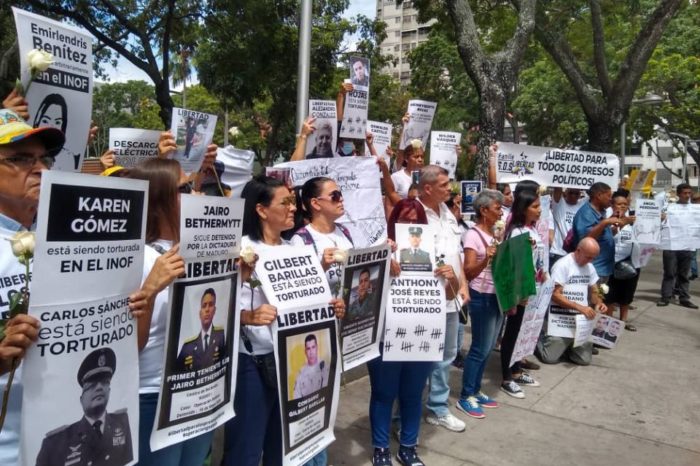 Protesta familiares Presos políticos