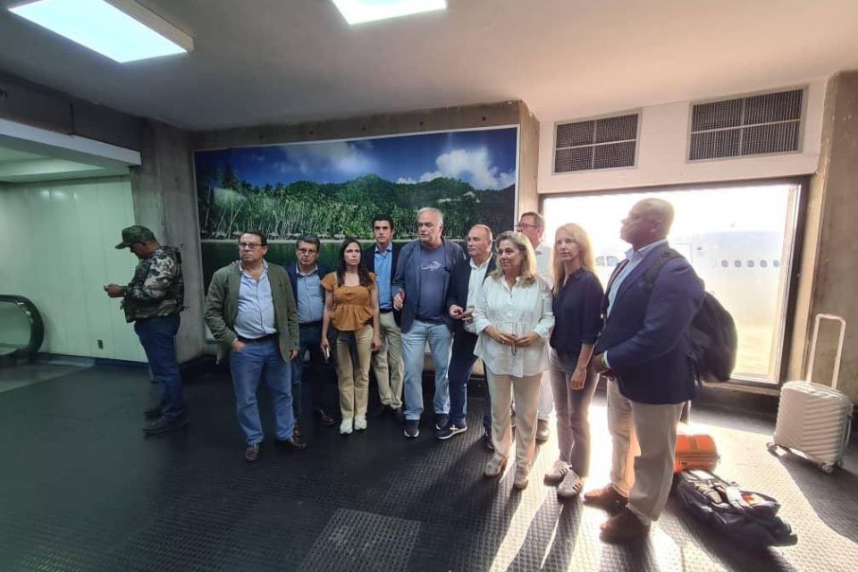eurodiputados expulsados Venezuela