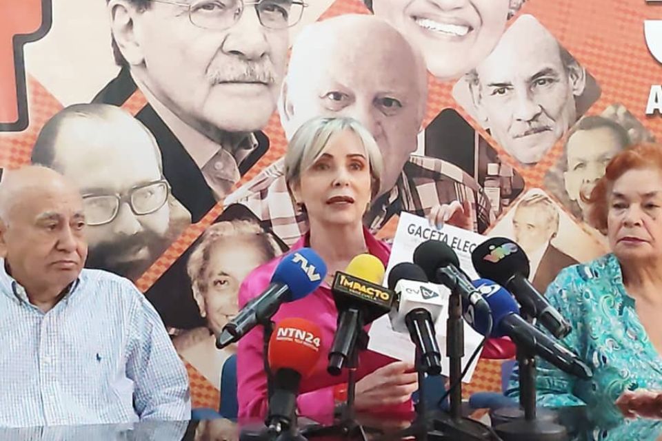 vicepresidenta del Movimiento al Socialismo (MAS), María Verdeal,